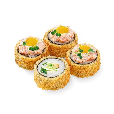 Жареный ролл Тартар креветка спайси в Сушивёсла по цене 395