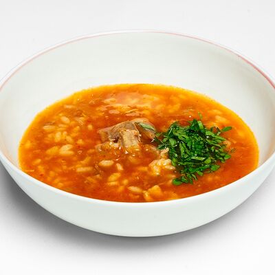 Харчо с баранинойв MEZE fastfood & grill restaurant по цене 539 ₽