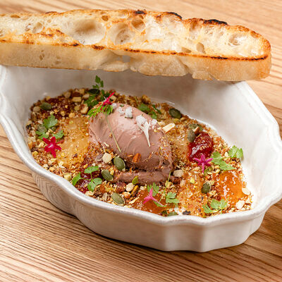 Крем-паштет из куриной печени в Olio по цене 690 ₽