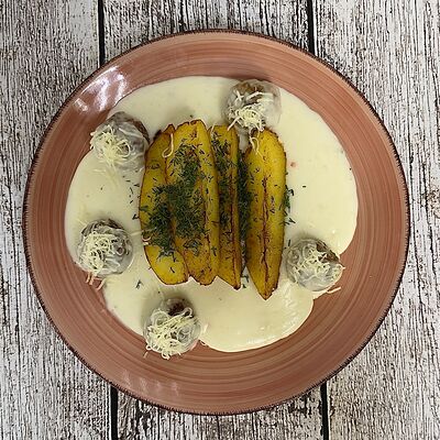 Тефтели по - итальянски в Луна Рыба по цене 670 ₽