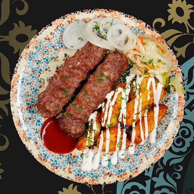 Люля-кебаб из говядины в Татлы Чорсу Халяль по цене 599 ₽