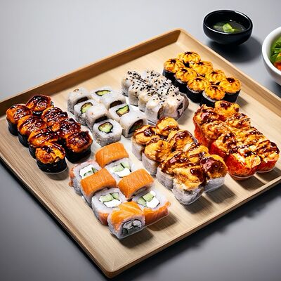 Сет Семейныйв Про 100 суши по цене 3899 ₽