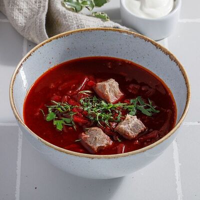 Домашний борщ ланч в Кукумбер по цене 245