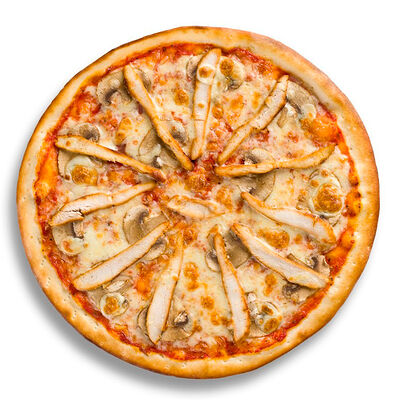 Пицца Курица с грибами 30 см в Sushi Fresh по цене 719 ₽