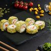 Ролл Темпура терияки в Веселый Самурай Sushi Premium по цене 889