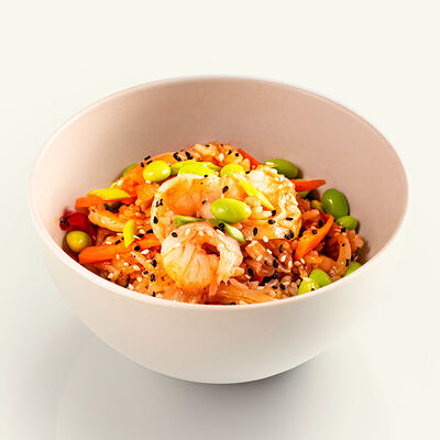 Рис-вок с Креветками и соусом Пад-тай в Вкусномаркет по цене 449 ₽
