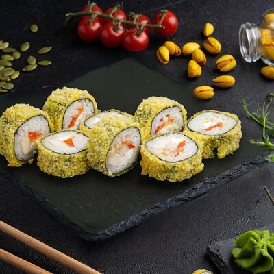 Ролл Темпура терияки в Самурай SUSHI PREMIUM по цене 789 ₽