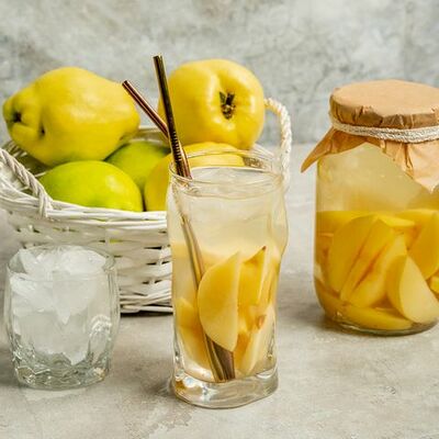 Компот из айвы домашний 1л в Хочу шашлык по цене 320 ₽