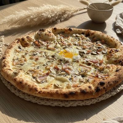 Карбонарав Pizza La Vera по цене 1140 ₽