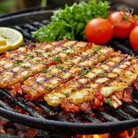 Скепасти со свининой на гриле в Пекарня №1