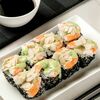 Ролл Эби с тамаго и миндалем в Sushi sea по цене 670