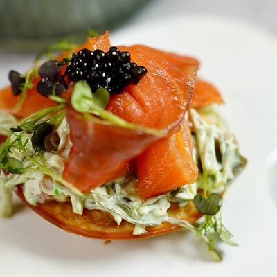 Семга Гуакомоле в Gaudi по цене 430 ₽