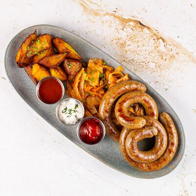 Ассорти из баварских колбасок в Shashlyk Pub по цене 4430 ₸