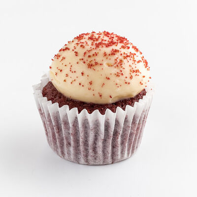 Mini капкейк красный бархат в Udcкафе Upside Down Cake по цене 110 ₽