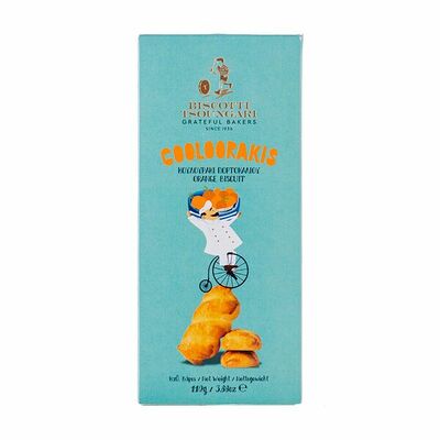 Печенье сдобное Biscotti Tsoungari Cooloorakis апельсиновое Греция в Азбука Вкуса Экспресс Меню по цене 178 ₽