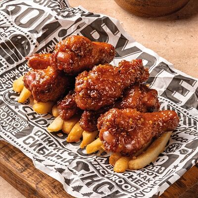 Крылышки в Медово-горчичном соусе в МЯСОROOB по цене 510 ₽