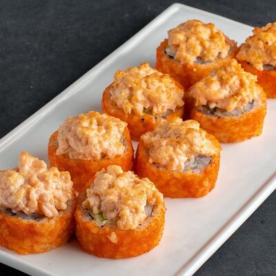 Брутальный ролл Жаркий в CRAZY SUSHI по цене 836 ₽
