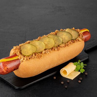 Чили-чиз хот-дог с чоризо колбаской в Stardogs по цене 490 ₽