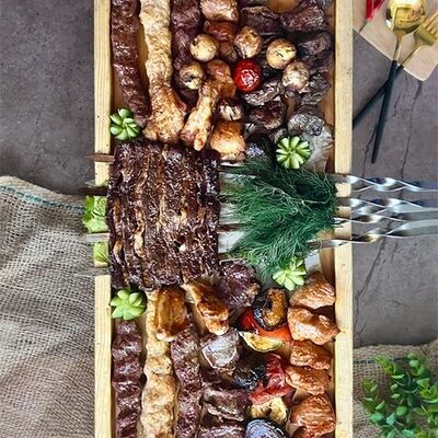 Ассорти шашлыков Азия-базар в Чайхана Азия Базар по цене 9798