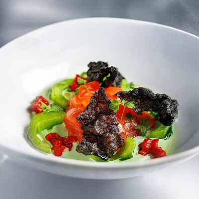 Севиче из мурманской форели с соусом из халапеньо в Sadko по цене 718 ₽