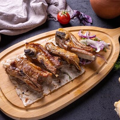 Шашлык из бараньих ребрышек (грудинка) в Гранд Терраса по цене 700 ₽