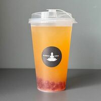 Нежный персик в Bubble Dzen