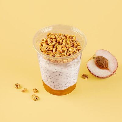 Йогурт с чиа и персиком в ЛюдиЛюбят по цене 199 ₽