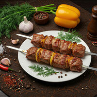 Логотип Мясо огонь