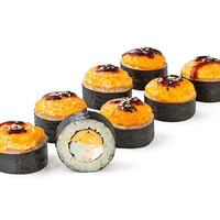 Запеченный сырный кальмар в Суши Шоп