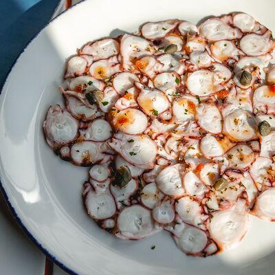 Нарезка из осьминога в Rakushka по цене 1050 ₽