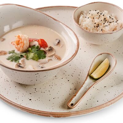 Том ха сливочный с креветками в Ваби саби по цене 1160 ₽