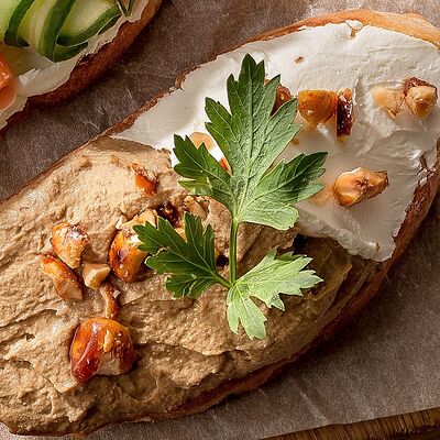 Брускетта с куриным паштетом в Чиполучо по цене 309