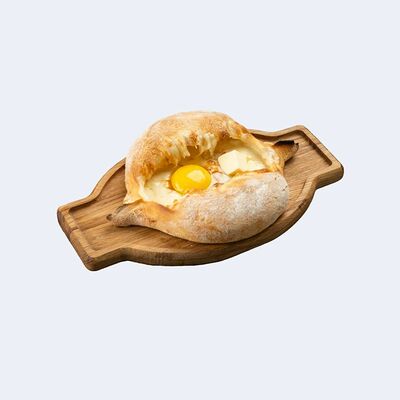 Хачапури по-аджарски хрустящий в Люля 58 по цене 505 ₽