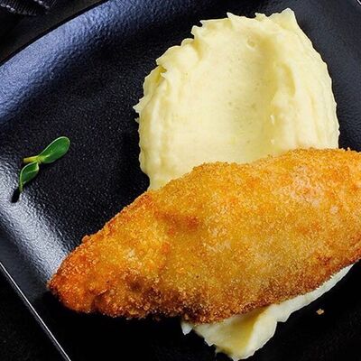 Фитнес котлета по-киевски с пюре в Фитнес меню по цене 520 ₽