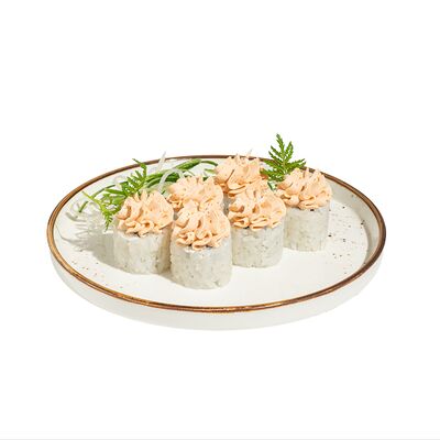 Ролл Лава с азиатским кремомв Делюсь добром по цене 590 ₽