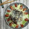 Салат Цезарь с креветкой в азиатском стиле в Sushi Favorite по цене 539