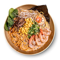 Суп Рамен сырный с креветками в Ramen & Wok by Gaijin