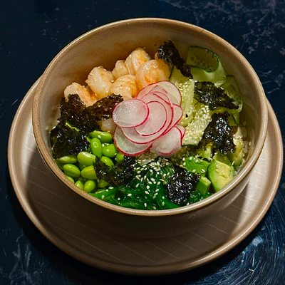 Поке с креветками в Фабрика по цене 720 ₽