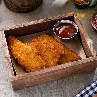 Кальмар в пивной панировке в Paulaner по цене 490 ₽