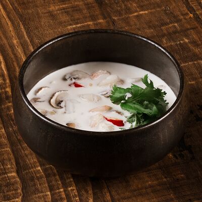 Сливочный суп с морепродуктами в TATEV по цене 850 ₽