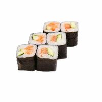 Ролл копченый лосось в Ролл Ёж