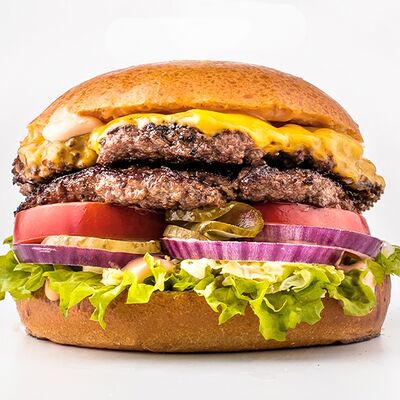 Бургер Классика двойной в Black Star Burger по цене 770 ₽