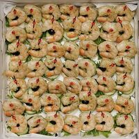 Моно сет Канапе с креветкой в Hot Kitchen