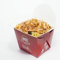 Вок № 4 Удон с кальмарами и креветками в соусе терияки в Woki