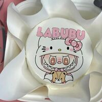 Бенто-торт Лабубу розовый в Tort4u