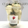 Клубника в белом шоколаде в Chokoberry по цене 1300