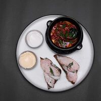 Солянка по рецепту Юнуса Ахметзянова в Level kitchenbar