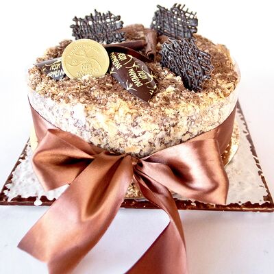 Торт Наполеон шоколадный в Леди Мармелад по цене 2320 ₽