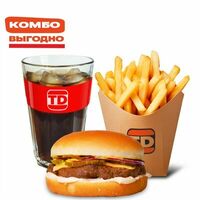 Биф-комбо с Бифбургером L в Бургерная