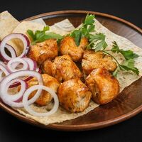 Шашлык из филе куриной грудки в Уголёк